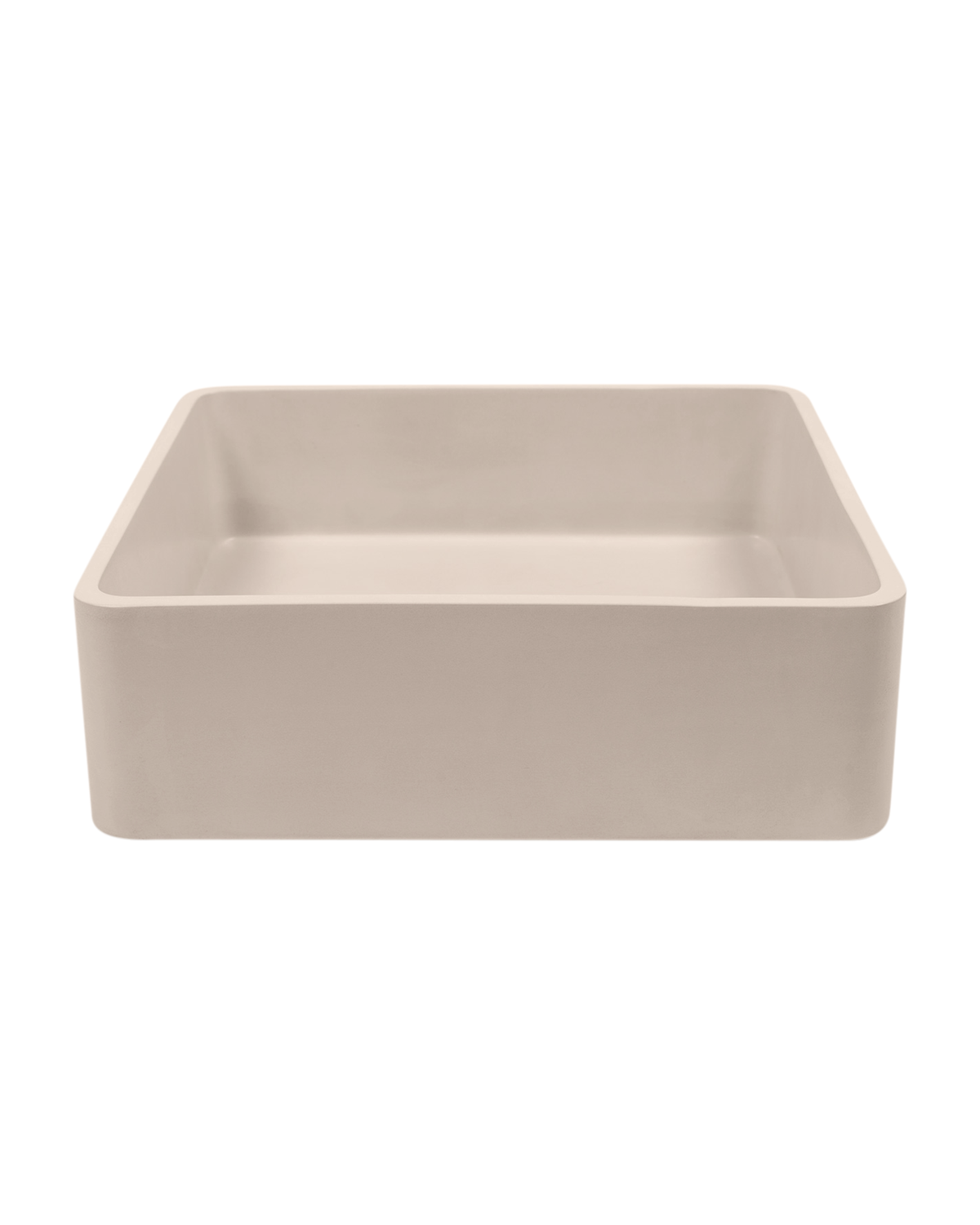 Vesl Square Concrete Basin - Wall Mount