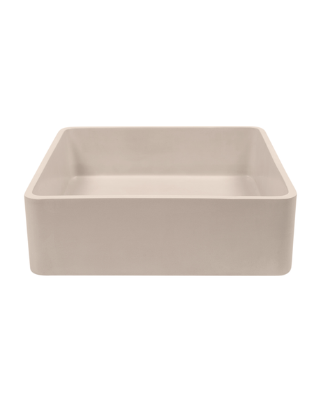 Vesl Square Concrete Basin - Wall Mount