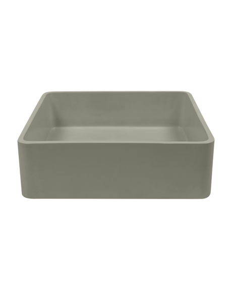Vesl Square Concrete Basin - Wall Mount