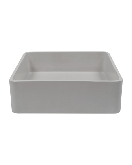 Vesl Square Concrete Basin - Wall Mount