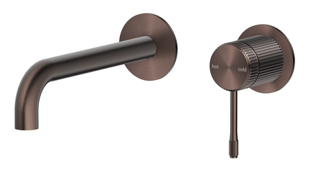 Mica - Fluted Wall-Spout Combo