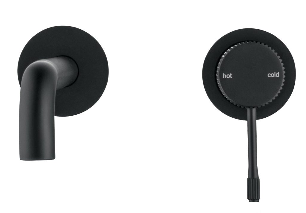 Mica - Fluted Wall-Spout Combo