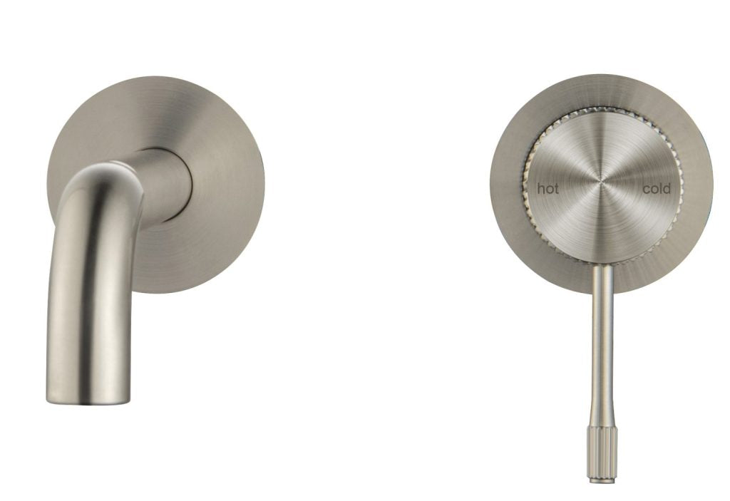 Mica - Fluted Wall-Spout Combo