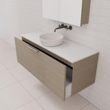 Zoe - 1200mm Smoked Ash Wall Hung Vanity