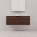 Zoe - 1200mm Chestnut Wall Hung Vanity