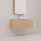 Zoe - 1200mm Nordic Oak Wall Hung Vanity
