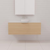 Zoe - 1200mm Nordic Oak Wall Hung Vanity