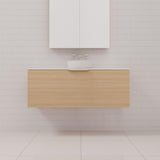 Zoe - 1200mm Nordic Oak Wall Hung Vanity