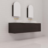 Zoe - 1800mm Smoked Onyx Wall Hung Vanity