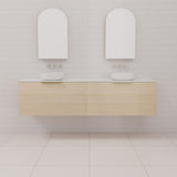 Zoe - 1800mm Vero Oak Wall Hung Vanity