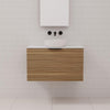 Zoe - 750mm Tuscan Oak Wall Hung Vanity