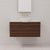 Zoe - 900mm Chestnut Wall Hung Vanity