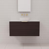 Zoe - 900mm Espresso Oak Wall Hung Vanity