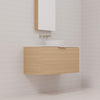 Zoe - 900mm Nordic Oak Wall Hung Vanity