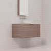 Zoe - 900mm Urban Oak Wall Hung Vanity