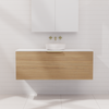 Zoe - 1200mm Prime Oak Wall Hung Vanity