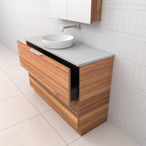 Celeste Duo - 1200mm Blackbutt Freestanding Vanity