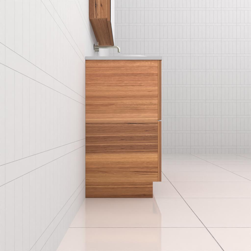 Celeste Duo - 1200mm Blackbutt Freestanding Vanity