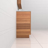 Celeste Duo - 1200mm Blackbutt Freestanding Vanity