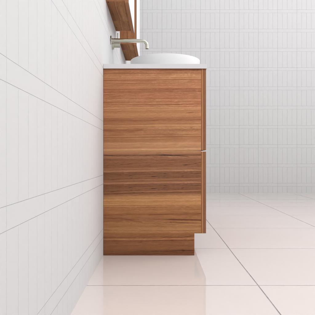 Celeste Duo - 1500mm Blackbutt Freestanding Vanity