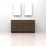 Celeste Duo - 1500mm Chestnut Freestanding Vanity