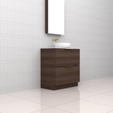 Celeste Duo - 750mm Chestnut Freestanding Vanity