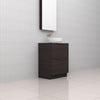 Celeste Duo - 600mm Espresso Oak Freestanding Vanity