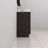 Celeste Duo - 600mm Espresso Oak Freestanding Vanity