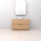 Celeste Duo - 1200mm Nordic Oak Freestanding Vanity