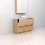Celeste Duo - 1200mm Nordic Oak Freestanding Vanity