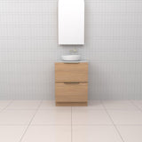 Celeste Duo - 600mm Nordic Oak Freestanding Vanity