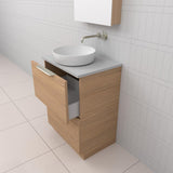 Celeste Duo - 600mm Nordic Oak Freestanding Vanity