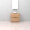 Celeste Duo - 750mm Nordic Oak Freestanding Vanity