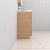 Celeste Duo - 750mm Nordic Oak Freestanding Vanity