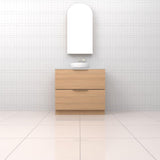 Celeste Duo - 900mm Nordic Oak Freestanding Vanity