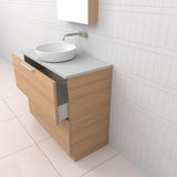 Celeste Duo - 900mm Nordic Oak Freestanding Vanity