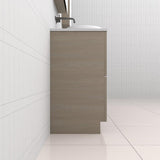 Celeste Duo - 1800mm Smoked Ash Freestanding Vanity