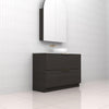 Celeste Duo - 1200mm Smoked Onyx Freestanding Vanity