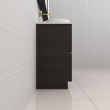 Celeste Duo - 1500mm Smoked Onyx Freestanding Vanity