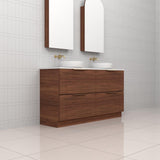 Celeste Duo - 1500mm Tasmanian Blackwood Freestanding Vanity