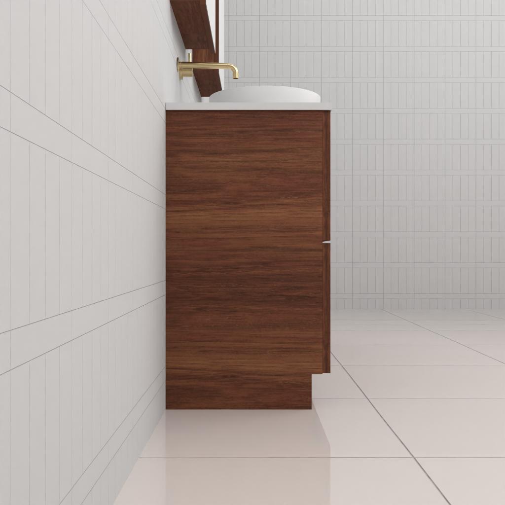 Celeste Duo - 1500mm Tasmanian Blackwood Freestanding Vanity