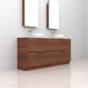 Celeste Duo - 1800mm Tasmanian Blackwood Freestanding Vanity