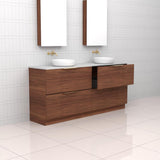 Celeste Duo - 1800mm Tasmanian Blackwood Freestanding Vanity