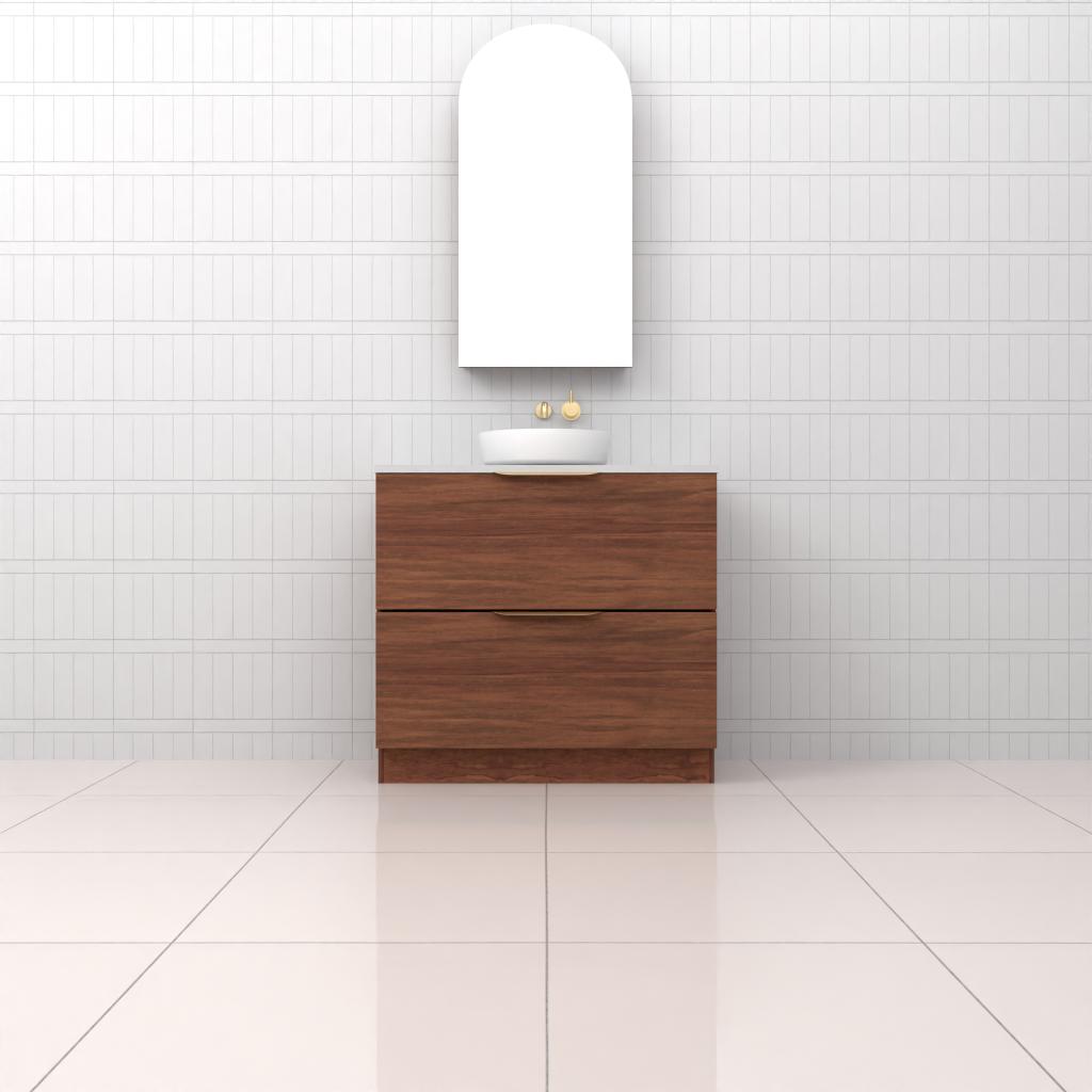 Celeste Duo - 900mm Tasmanian Blackwood Freestanding Vanity