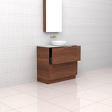 Celeste Duo - 900mm Tasmanian Blackwood Freestanding Vanity