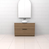 Celeste Duo - 1200mm Tuscan Oak Freestanding Vanity