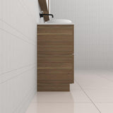 Celeste Duo - 1500mm Tuscan Oak Freestanding Vanity