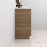 Celeste Duo - 1800mm Tuscan Oak Freestanding Vanity