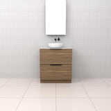 Celeste Duo - 750mm Tuscan Oak Freestanding Vanity