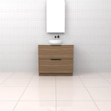 Celeste Duo - 900mm Tuscan Oak Freestanding Vanity